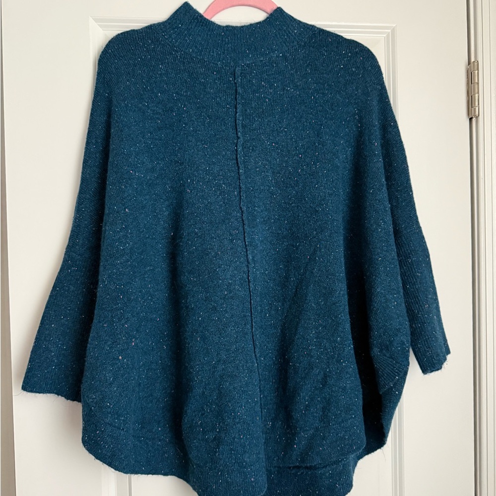 LOFT poncho sweater